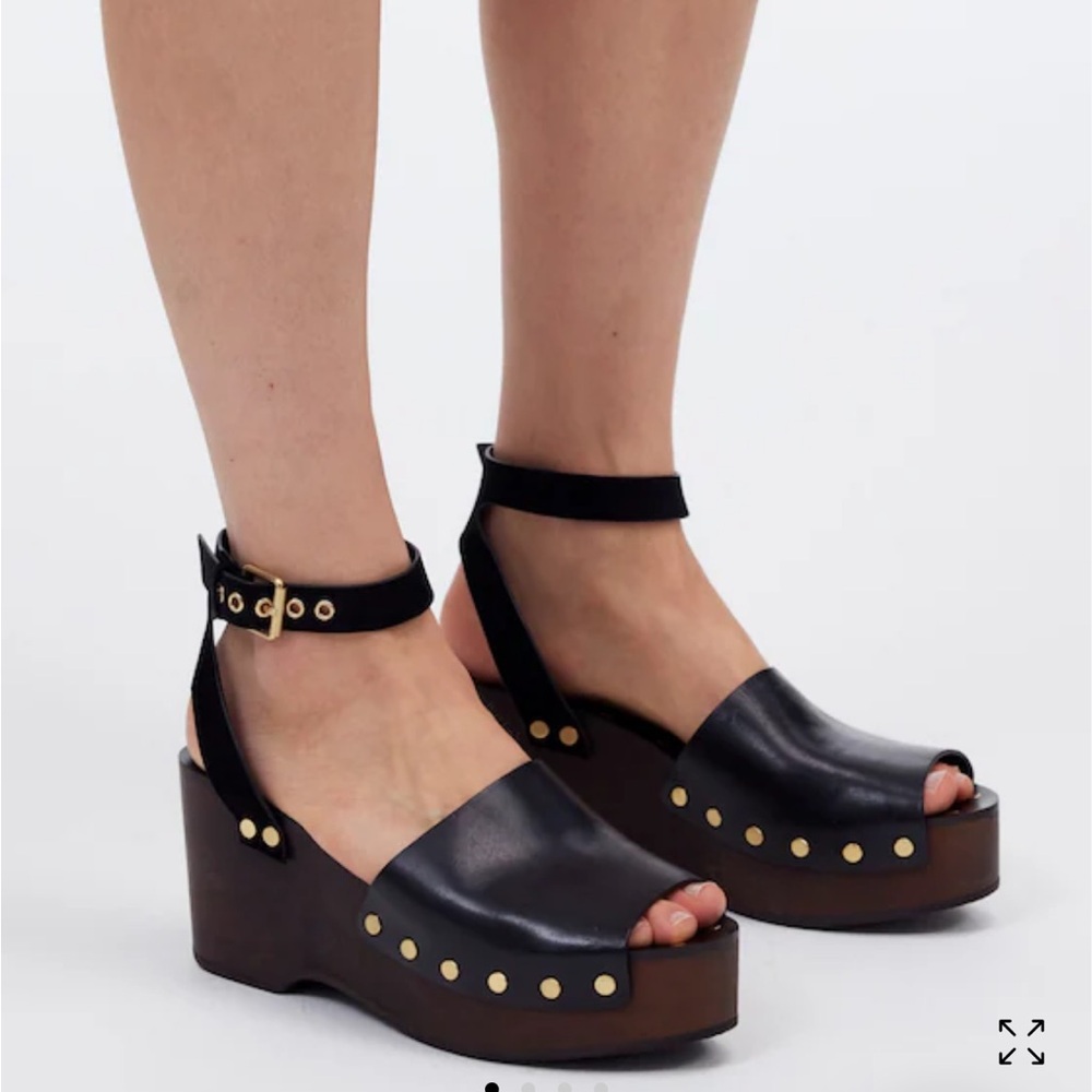 Madewell The Anouk Platform Clog Sandal